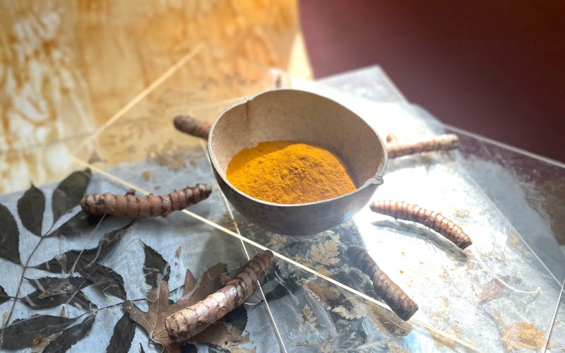 The holy color of turmeric, the sunlit spice_2 copy